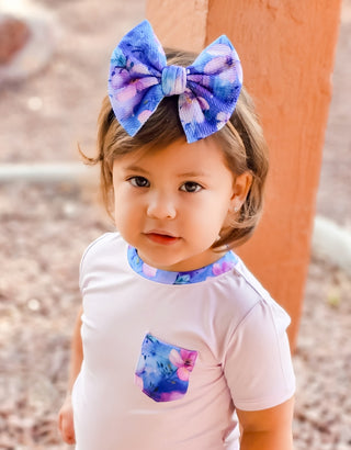 Nylon Bow | Toddler | Dreamy Blooms