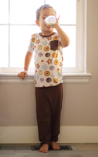 Cookie Swap | Bamboo Toddler & Kids Pocket Tee & Pants Set