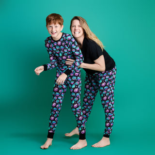 Halloween | Starlight Pumpkins | Women's Bamboo Jogger Pajama Pants