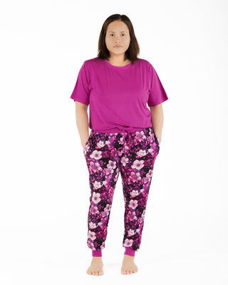 Cherry Blossoms | Women's Bamboo Jogger Pajama Pants