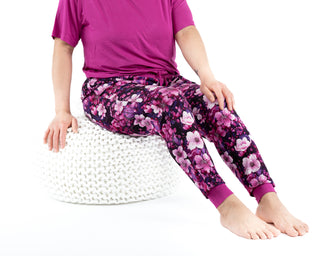 Cherry Blossoms | Women's Bamboo Jogger Pajama Pants