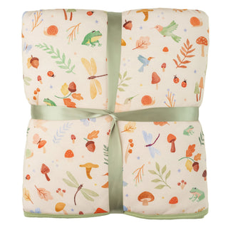 Quilted Bamboo Blanket | Toddler | Whimsical Woodland