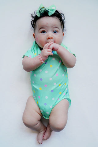 Pastel Dots | Baby & Toddler Bamboo Bodysuit Onesie