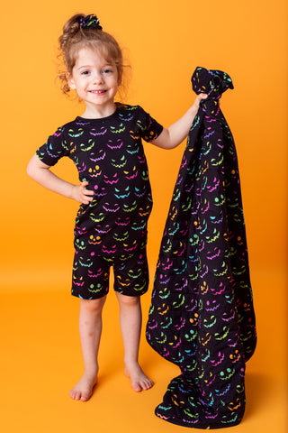 Halloween Night | Two-Piece Bamboo Short Sleeve Toddler & Kids Pajamas