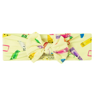 Crayon Crew | Bamboo Headband Bow