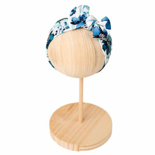 Bamboo Headband Bow | Azure Petals
