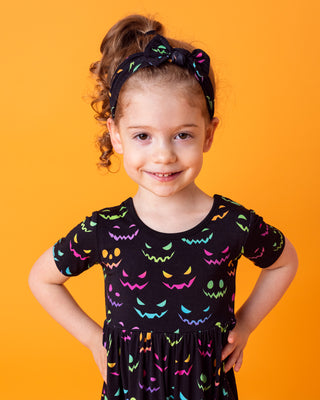 Halloween Night | Bamboo Headband Bow