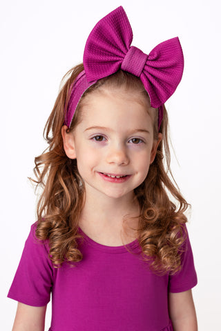 Mulberry | Headwrap Bow