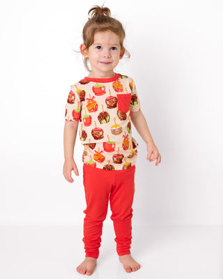 Candy Apples | Bamboo Toddler & Kids Pocket T-Shirt