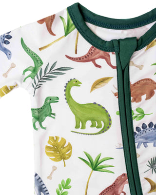 *COMING SOON* Bamboo Zipper Pajamas | Dinosaur Land