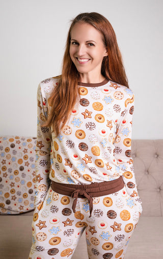 Cookie Swap | Unisex Adult Bamboo Pajama Top