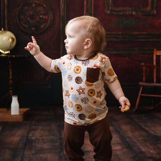 Cookie Swap | Bamboo Toddler & Kids Pocket Tee & Pants Set