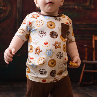 Cookie Swap | Bamboo Toddler & Kids Pocket Tee & Pants Set