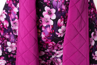 Cherry Blossoms | Quilted Bamboo Adult Blanket