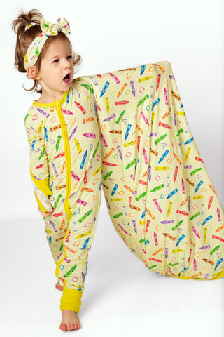 Crayon Crew | Bamboo Swaddle Blanket