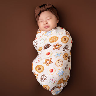 Cookie Swap | Bamboo Swaddle Blanket