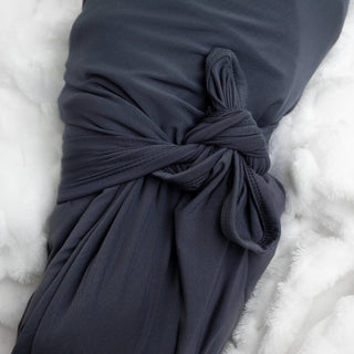 Charcoal | Bamboo Swaddle Blanket