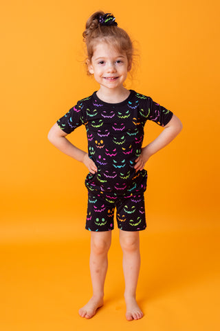 Halloween Night | Two-Piece Bamboo Short Sleeve Toddler & Kids Pajamas