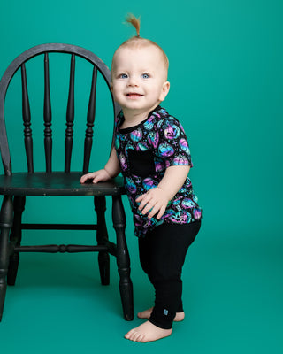 Black | Bamboo Baby, Toddler & Kids Pants