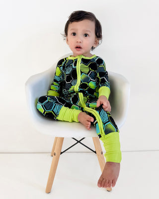 *COMING SOON* Blitz | Convertible Bamboo Zipper Baby Pajamas