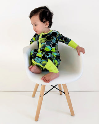 *COMING SOON* Blitz | Convertible Bamboo Zipper Baby Pajamas