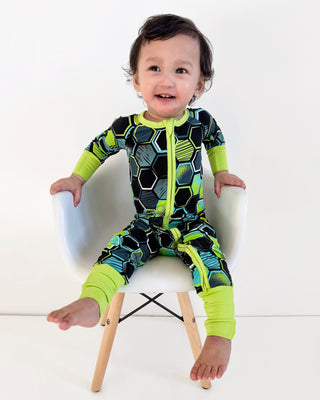 *COMING SOON* Blitz | Convertible Bamboo Zipper Baby Pajamas