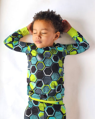 *COMING SOON* Blitz | Two-Piece Bamboo Long Sleeve Toddler & Kids Pajamas