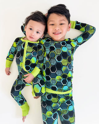 *COMING SOON* Blitz | Convertible Bamboo Zipper Baby Pajamas