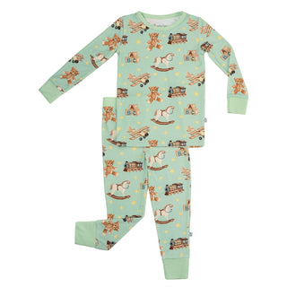 Vintage Toys | Two-Piece Bamboo Long Sleeve Toddler & Kids Pajamas