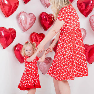 Sweet Little Hearts | Bamboo Women's Dress