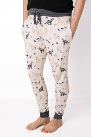 Cats & Paws | Women's Bamboo Jogger Pajama Pants