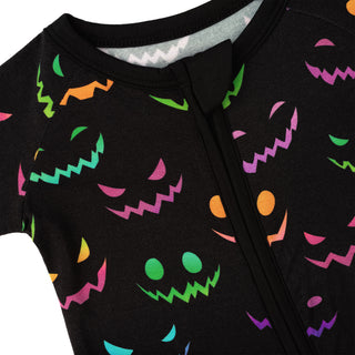 Halloween Night | Convertible Bamboo Zipper Baby Pajamas