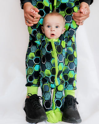 *COMING SOON* Blitz | Convertible Bamboo Zipper Baby Pajamas