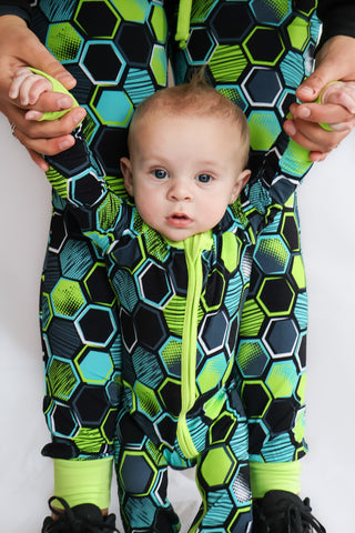 *COMING SOON* Blitz | Convertible Bamboo Zipper Baby Pajamas