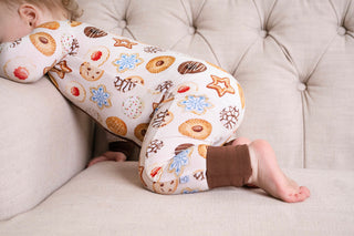 Cookie Swap | Convertible Bamboo Zipper Baby Pajamas