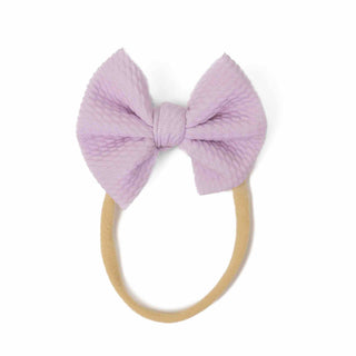 Nylon Bow | Baby | Orchid
